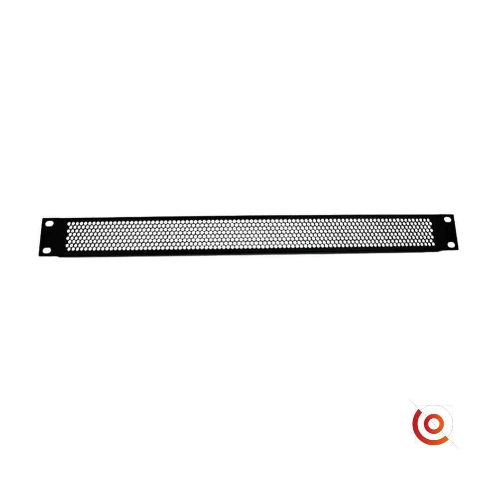 Panneau d’aération rackable en acier 1U87221VR-1
