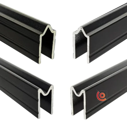 Profilé d'emboitement sur mesure noir