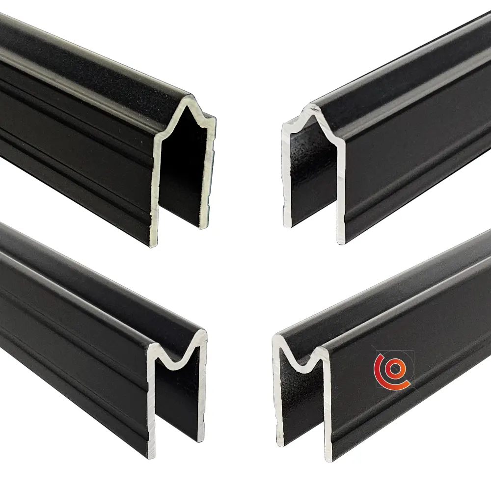 Profilé d'emboitement sur mesure noir