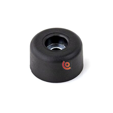 Pied caoutchouc 25x15 mm