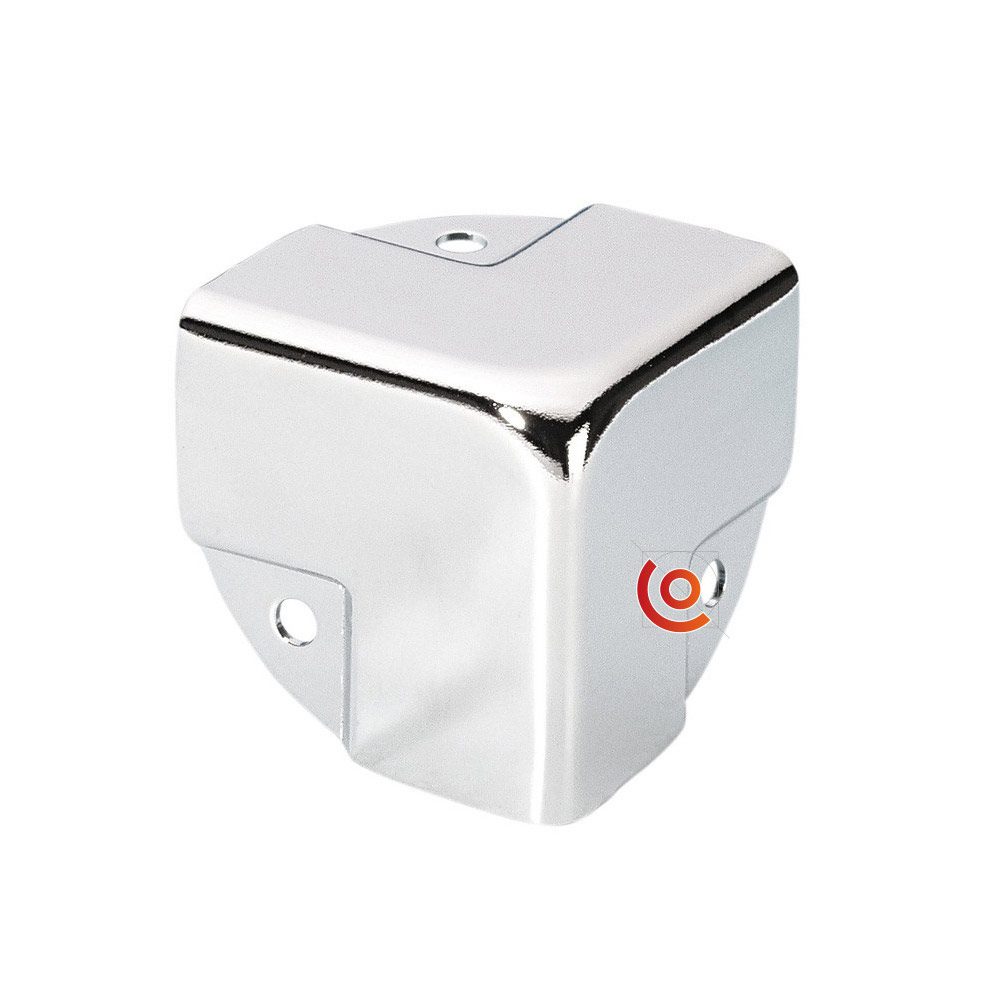 Coin plat petit modèle Chromé avec P.P.