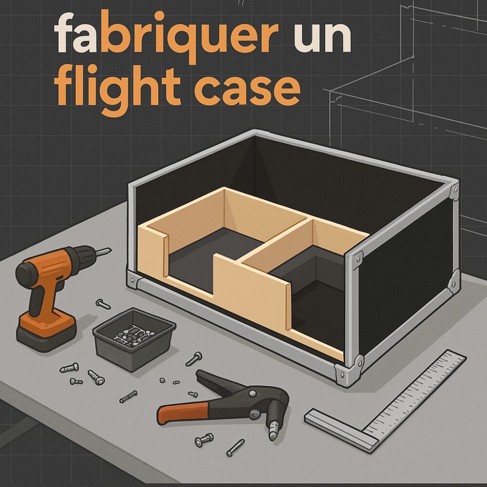 tuto flight case conex malle