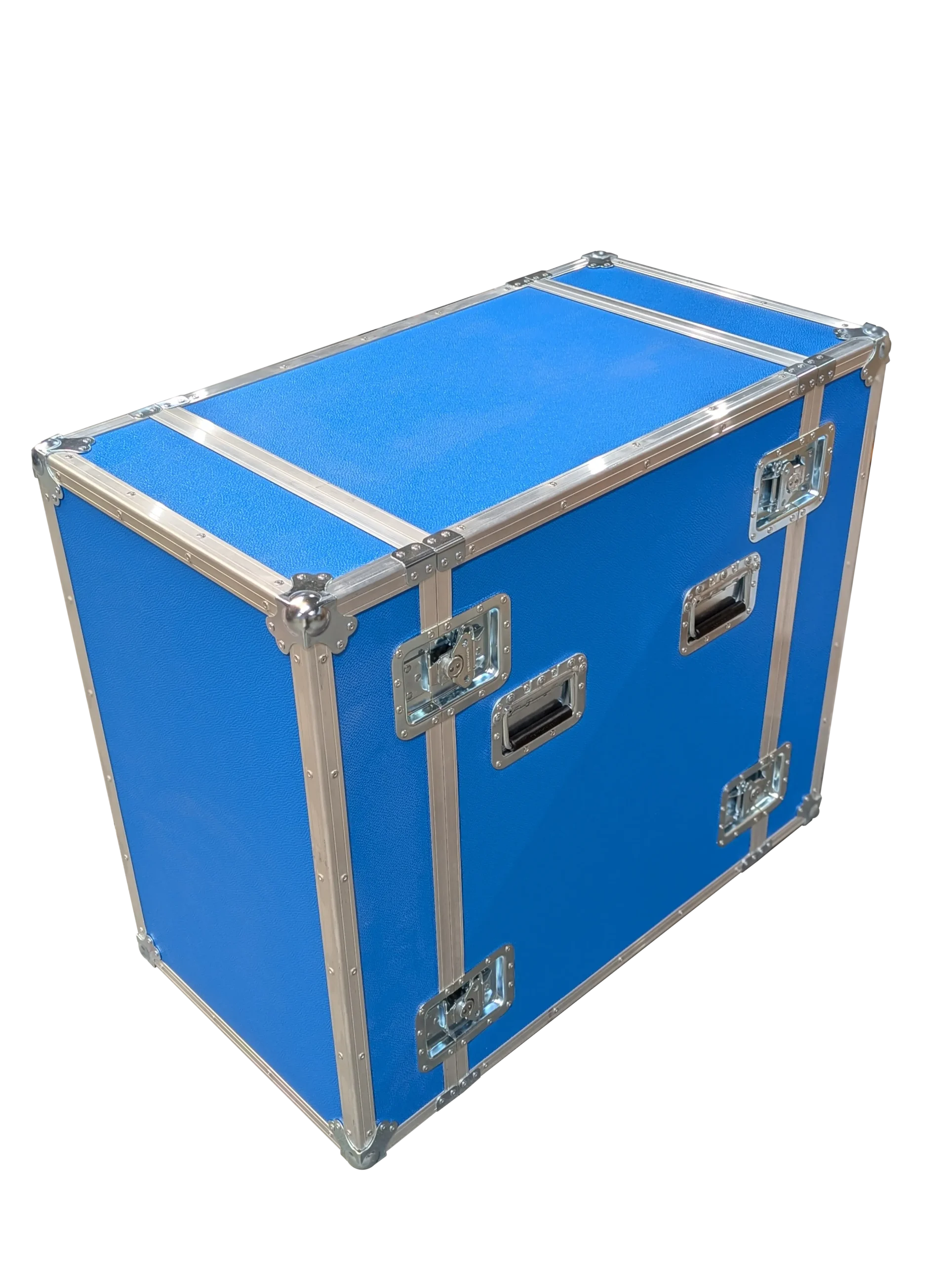 Flight case bleu