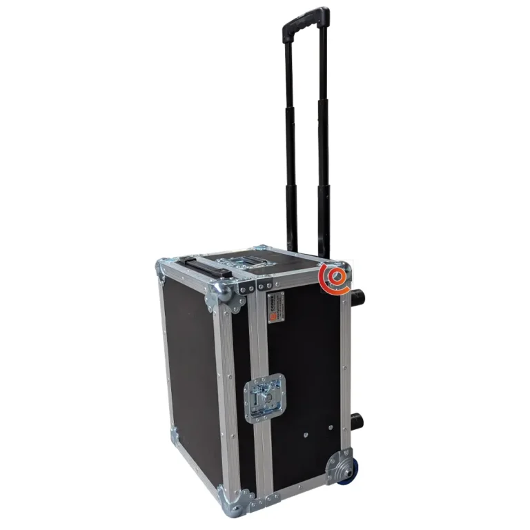 Flight case valise sur mesure conex avec trolley
